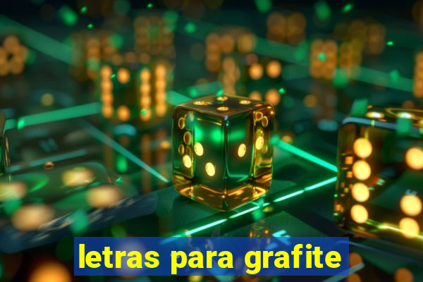 letras para grafite